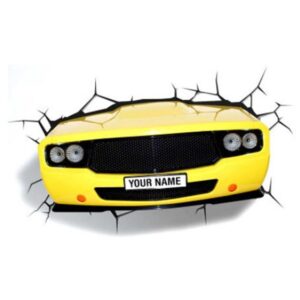 Stunning Creative Sports Car Design Wall Light