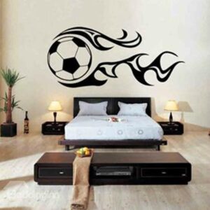 New Arrival Elegant Football Design Wall Stickers