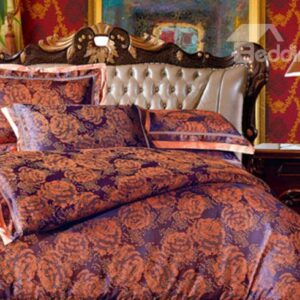 Gorgeous Rose Print 100% Cotton 4-Piece Duvet Cover Sets