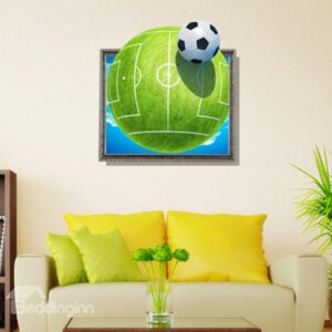 New Arrival Elegant 3D Green Golf Course Wall Sticker