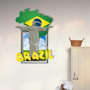New Arrival Elegant 3D Jesus Wall Sticker