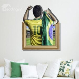 New Style Elegant 3D Winner Wall Sticker