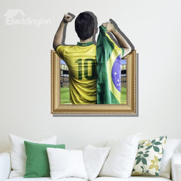 New Style Elegant 3D Winner Wall Sticker
