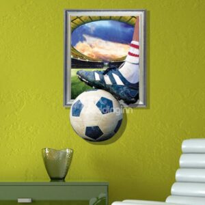 New Arrival Elegant 3D Football Wall Sticker