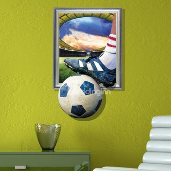 New Arrival Elegant 3D Football Wall Sticker