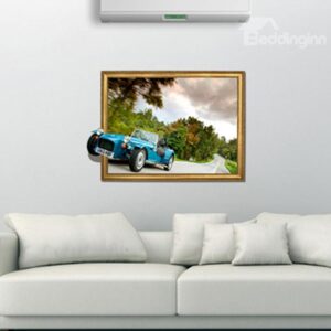 New Arrival Amazing 3D Car Wall Sticker