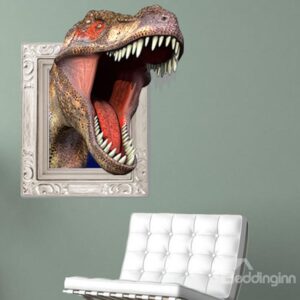 New Arrival Stunning 3D Tyrannosaurus Rex Wall Sticker
