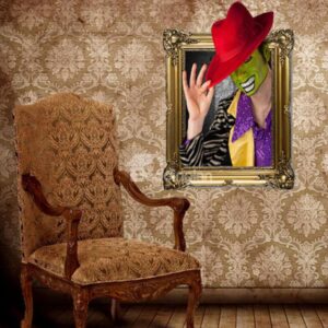New Arrival Amazing 3D Clown Wall Sticker