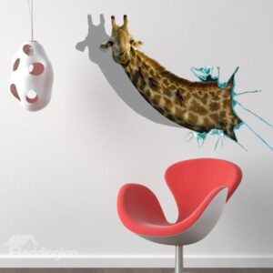 New Arrival Stunning 3D Giraffe Wall Sticker