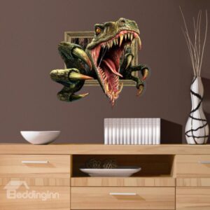 New Arrival Stunning 3D Dinosaur Wall Sticker