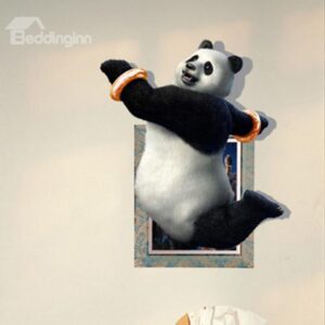 New Arrival Cute 3D Panda Wall Sticker