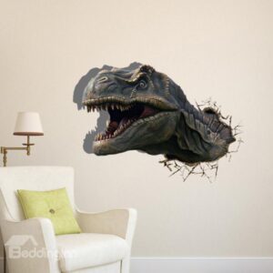 New Arrival Amazing Creative 3D Dinosaur Wall Sticker