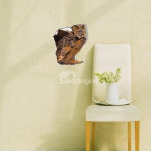 Amazing Creative 3D Owl Wall Sticker