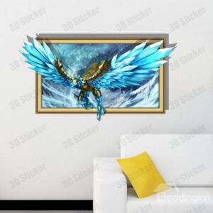 Elegant Style Creative 3D Eagle Wall Sticker