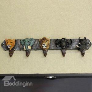 Creative Stylish Big Five Game Pattern Coat Hook