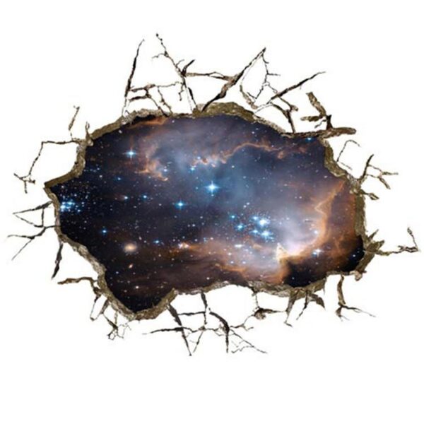 Amazing Creative 3D Beautiful Starry Sky Wall Sticker