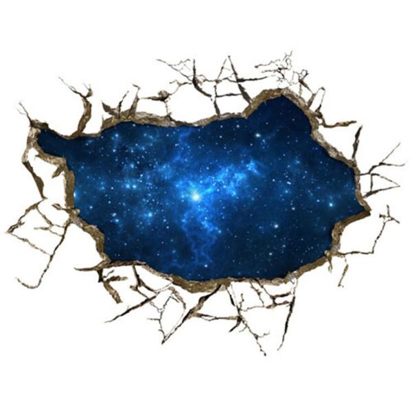 Alluring Creative 3D Starry Sky Wall Sticker