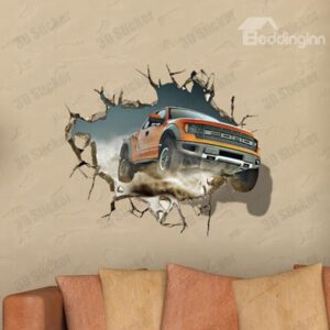 Stunning Creative 3D Car Wall Sticker