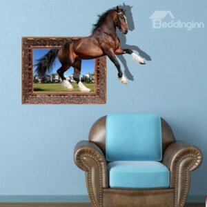 Stunning Creative 3D Horse Wall Sticker