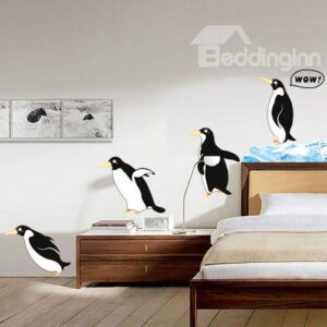 New Arrival Amazing Cute Penguin Wall Stickers