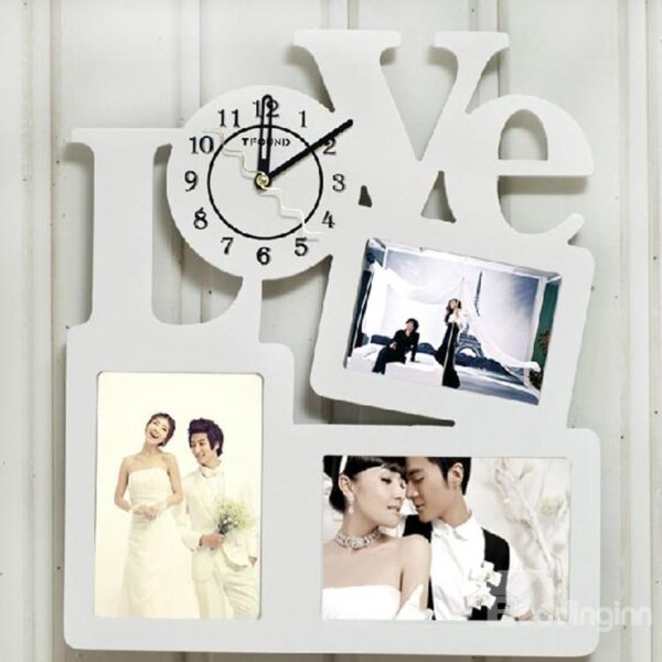 Modern Amazing Creative Photo Frames Design Wall Clock
