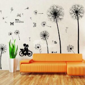 New Arrival Super Beautiful Dandelions Wall Stickers