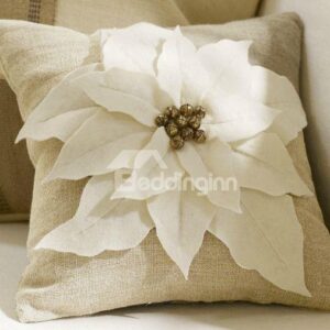 High Quality Super Soft Flower Addition Throw Pillow