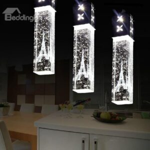 Modern Simple Style Eiffel Tower Design 3-lights Flush Mount