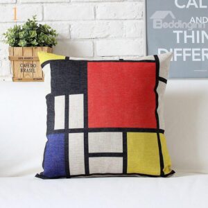 High Quality Simple Design Plaid Pattern Pillowcase