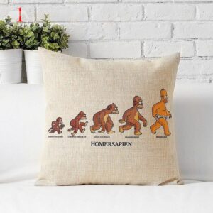 High Quality Happy Simpsons Family Print Pillowcase