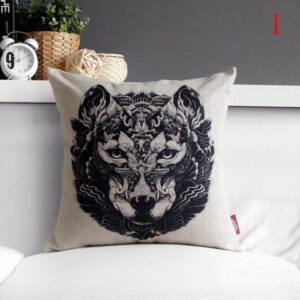 High Quality Fancy Animal Totem Print Pillowcase
