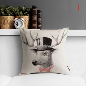 New Arrival Fancy Lovely Animal Print Pillowcase