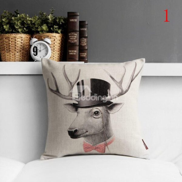 New Arrival Fancy Lovely Animal Print Pillowcase