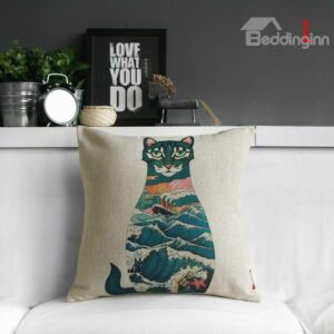 Fancy Cute Colorful Animal Print Pillowcase