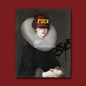 Amazing Classic Portrait Design Pure Cotton Material Wall Art Print