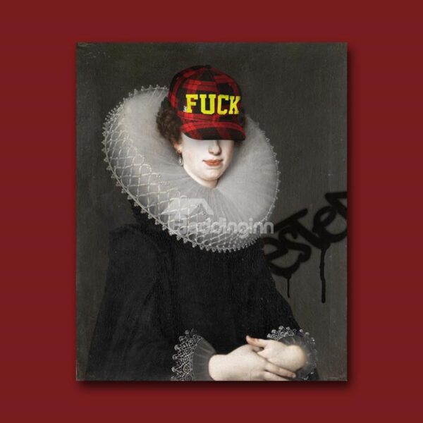 Amazing Classic Portrait Design Pure Cotton Material Wall Art Print