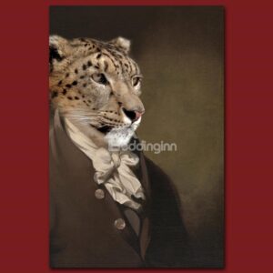 Amazing Stylish Leopard Design Pure Cotton Material Wall Art Print