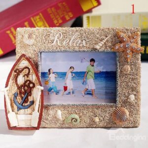 European Mediterranean Style Boat Design Creative Photo Frame