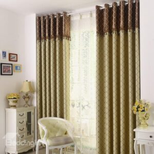 Amazing Charming Patterns Grommet Top Two-piece Custom Curtains