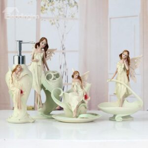 High Quality Angel Style European Creative Bathroom Accessories