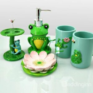 High Quality Fancy Frog Shape Bathroom Accessories