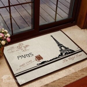 European Style Fancy Eiffel Tower Non-slip Doormat