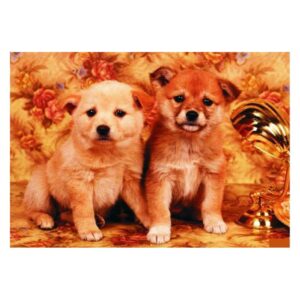 Elegant Super Cute Dogs Pattern Non-slip Doormat