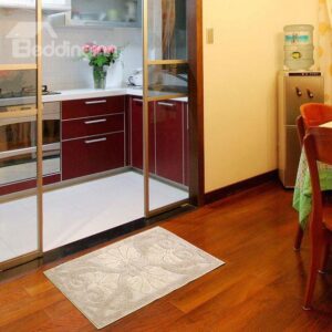 High Quality Elegant Floral Patterns Water Absorption Non-slip Doormat