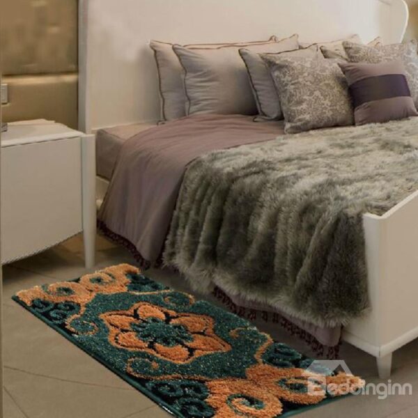 Amazing Floral Patterns Super Soft Water Absorption Non-slip Area Rug