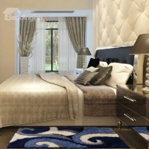 Luxurious Beautiful Patterns Super Soft Water Absorption Non-slip Area Rug