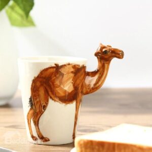 Amazing Creative Camel Design Ceramic Hand Painting Cup