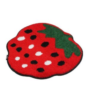Super Lovely Straberry Design Water Absorption Non-slip Mat
