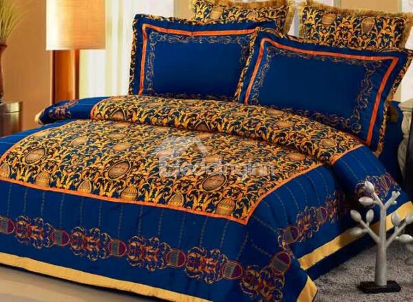 New Arrival Luxury Floral Patterns 6 Pieces Duvet Cover Sets