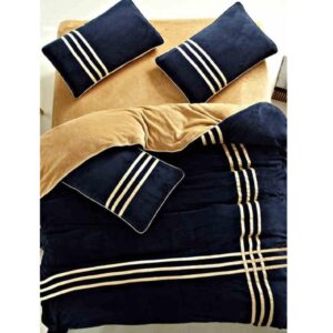 New Arrival Luxury Farley Plush Velvet 4 Piece Bedding Sets